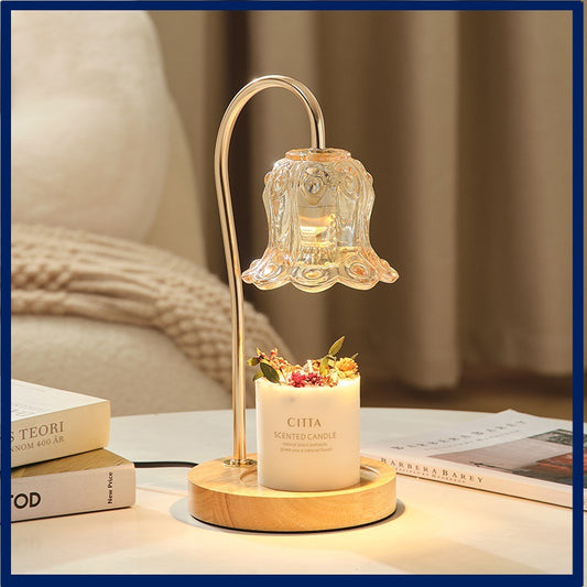 Candle Warmer Lamp | Aromatherapy Wax Melter with Timer & Dimmer