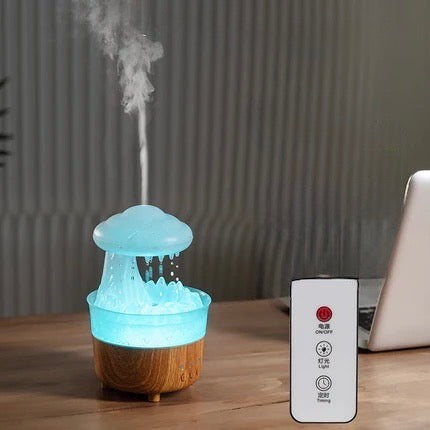 Rain Cloud Aroma Diffuser | ASMR Rain Sounds & 7-Color LED